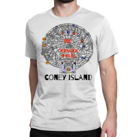 Coney Island Brooklyn New York City Ferris Wheel T Shirt Classic T-shirt | Artistshot