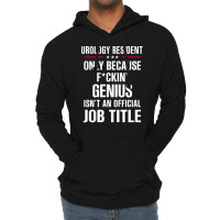 Gift For F Ckin' Genius Urology Resident Lightweight Hoodie | Artistshot