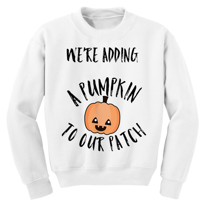 We're Adding A Pumpkin To Our Patch Trending T Shirt Youth Sweatshirt | Artistshot