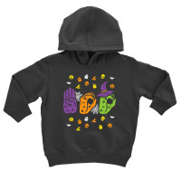 Boo Hands American Sign Language Pride Asl Halloween Toddler Hoodie | Artistshot