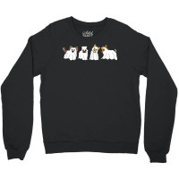 Boo Yorkie Ghost Dog Pet Animal Halloween Costume Crewneck Sweatshirt | Artistshot