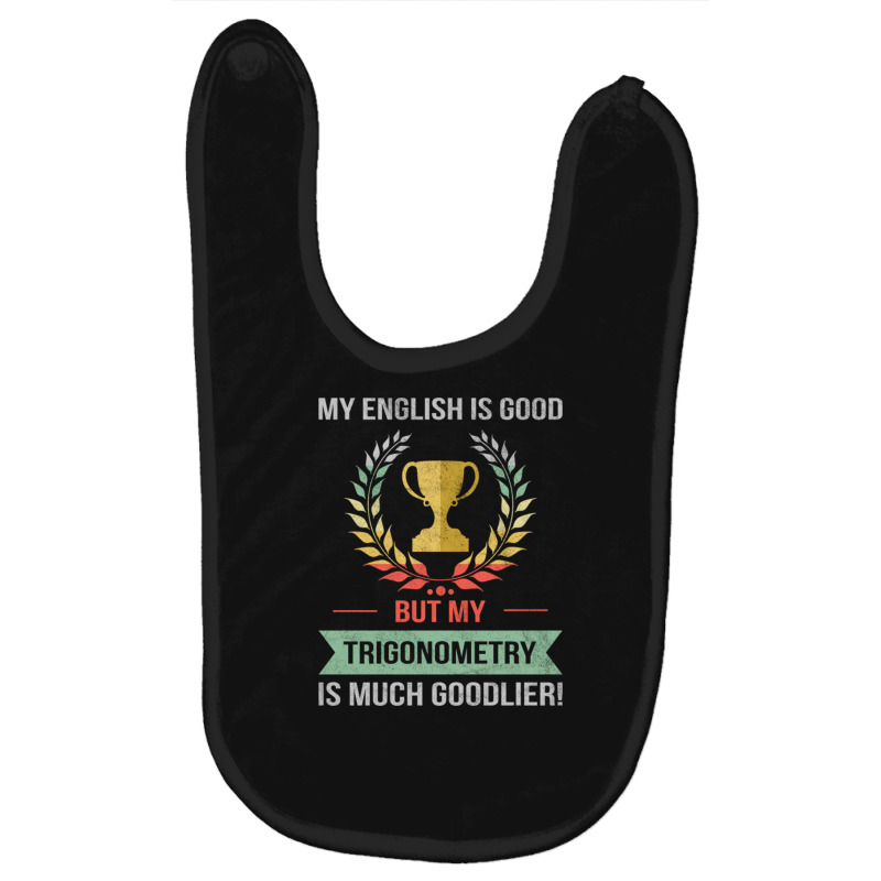 Funny Trigonometry School Or College Subject Design Baby Bibs | Artistshot