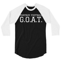 Fantasy Football Goat League Champion Champ Winner 3/4 Sleeve Shirt | Artistshot