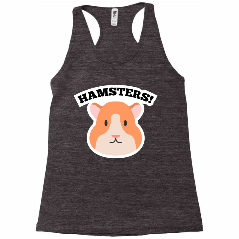 Lovely Hamsters Cartoon T-shirt Racerback Tank by tudtoojung | Artistshot