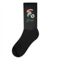 Vintage Classic Cartoon  Science Fiction For Men Women Socks | Artistshot