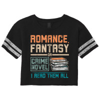 Romance Fantasy Or Crime Novel Reading Scorecard Crop Tee | Artistshot