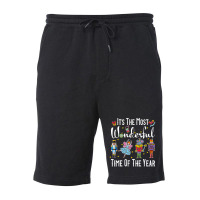 It's The Most Wonderful Time Of The Year Nutcracker Squad Fleece Short | Artistshot