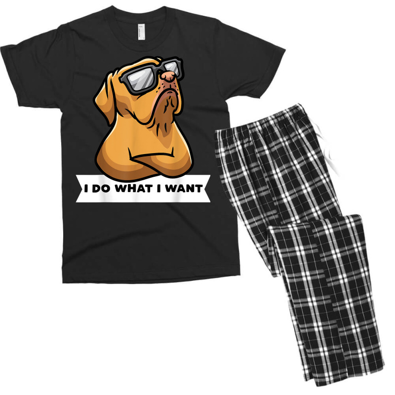 Dogue De Bordeaux Stubborn Dog T Shirt Men's T-shirt Pajama Set | Artistshot