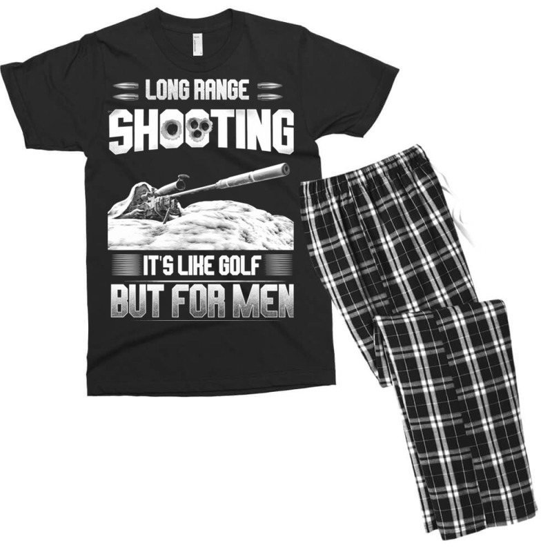 Long Range Shooting For Men Men's T-shirt Pajama Set | Artistshot