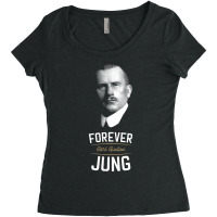 Forever Carl Gustav Jung   Analytical Psychology T Shirt Women's Triblend Scoop T-shirt | Artistshot