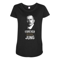 Forever Carl Gustav Jung   Analytical Psychology T Shirt Maternity Scoop Neck T-shirt | Artistshot