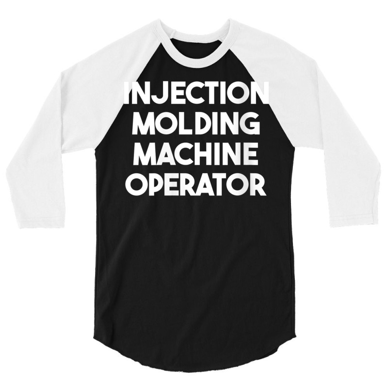 Womens Injection Molding Machine Operator V Neck T Shirt 3/4 Sleeve Shirt | Artistshot