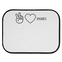 Peace Love Phonics 4 Teachers, Reading Specialist T Shirt Rear Car Mat | Artistshot