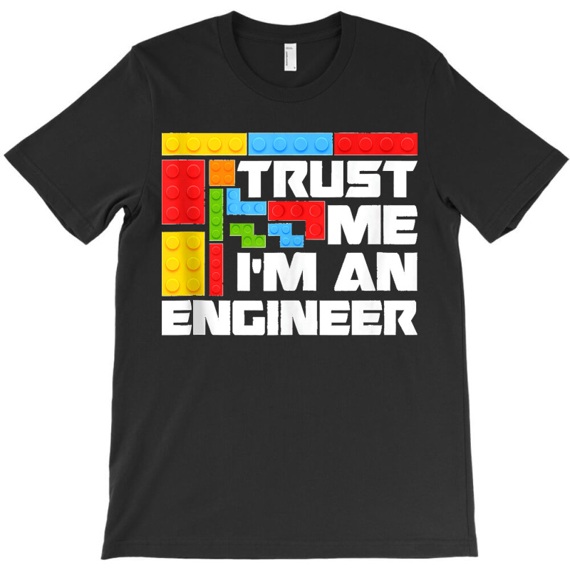 67.engineer Children Kids Toy Big Building Blocks Build Builder Tank T T-shirt | Artistshot