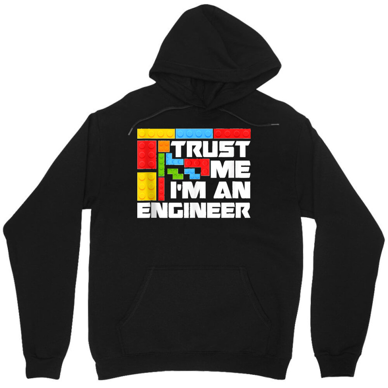 67.engineer Children Kids Toy Big Building Blocks Build Builder Tank T Unisex Hoodie | Artistshot