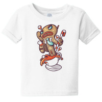 Gingerbread Splash Baby Tee | Artistshot