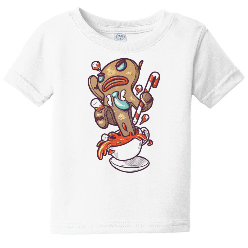 Gingerbread Splash Baby Tee by hansipprit | Artistshot