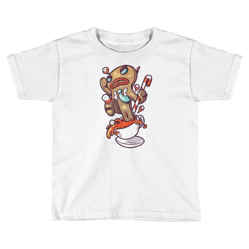 Gingerbread Splash Toddler T-shirt by hansipprit | Artistshot