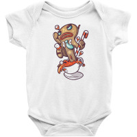 Gingerbread Splash Baby Bodysuit | Artistshot