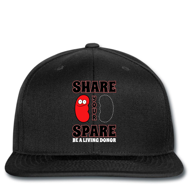 Organ Donation Awareness Share Your Spare Kidney Printed hat by trokeryth | Artistshot