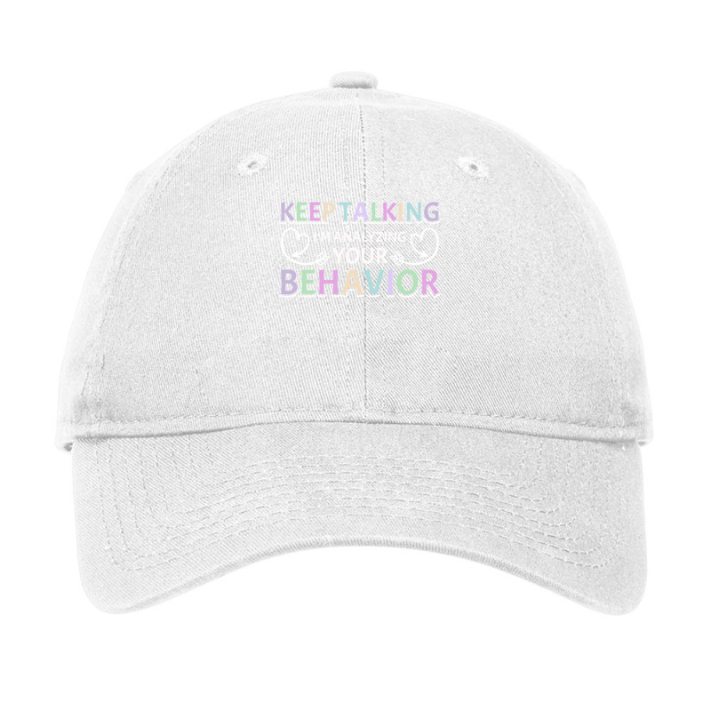 Analyzing Your Behavior Behavior Therapist Sweatshirt Adjustable Cap by cm-arts | Artistshot