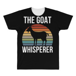goat whisperer funny goat lover vintage All Over Men's T-shirt | Artistshot