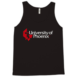 university of phoenix   white red Tank Top | Artistshot