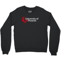 university of phoenix   white red Crewneck Sweatshirt | Artistshot