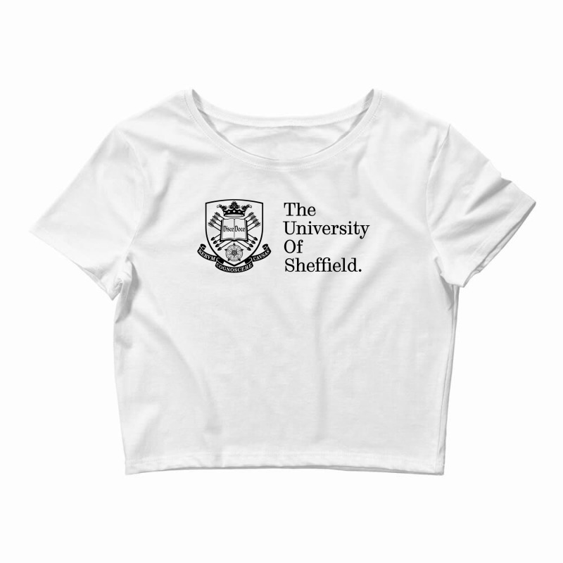 The University Of Sheffield. Crop Top by coşkun | Artistshot