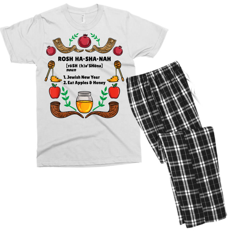 Rosh Hashanah Definition T Shirt Men's T-shirt Pajama Set | Artistshot