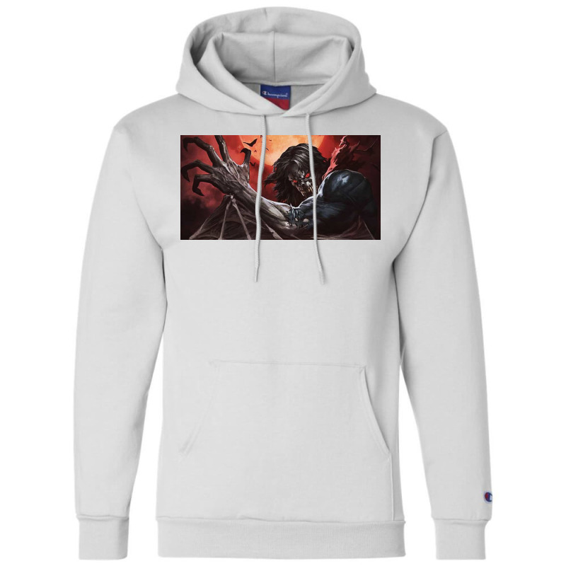 Vampire Rises On The Full Moon Champion Hoodie | Artistshot