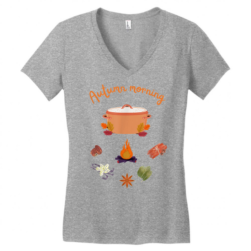 Autumn Morning Simmer Pot For Witches And Wiccans T Shirt Women's V-neck T-shirt | Artistshot