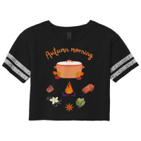 Autumn Morning Simmer Pot For Witches And Wiccans T Shirt Scorecard Crop Tee | Artistshot