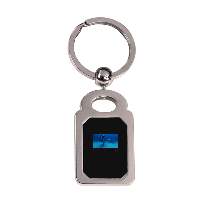 Crusade Knows No Bounds Classic Silver Rectangle Keychain | Artistshot