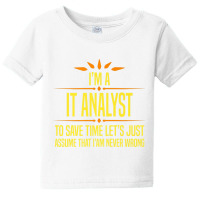 Im A It Analyt Premium T Shirt Baby Tee | Artistshot