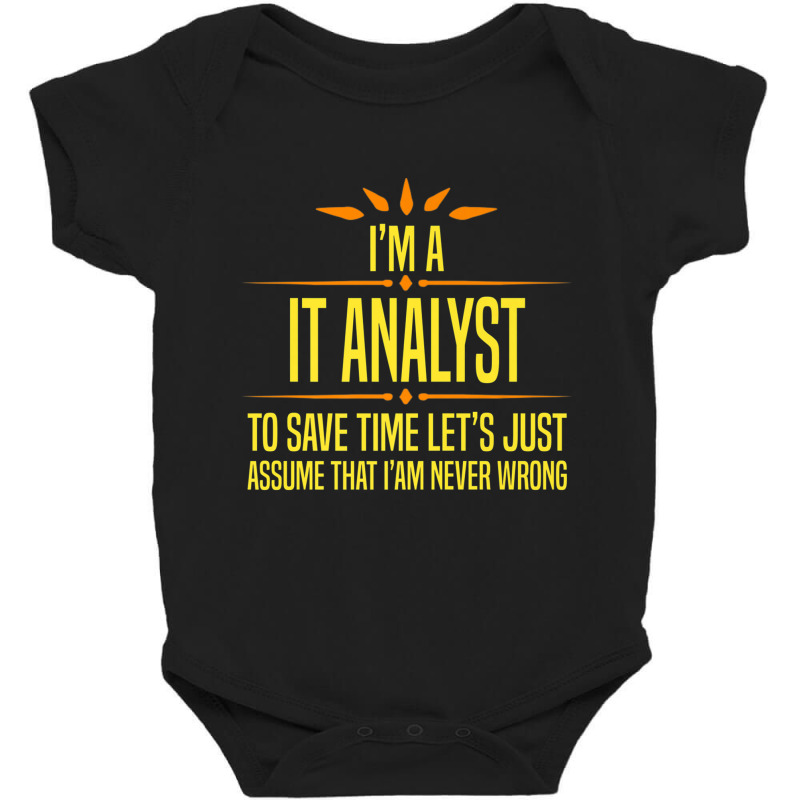 Im A It Analyt Premium T Shirt Baby Bodysuit by cm-arts | Artistshot