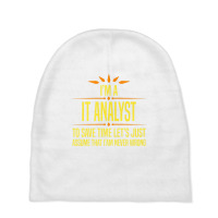 Im A It Analyt Premium T Shirt Baby Beanies | Artistshot