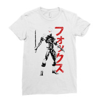 Gray Fox Ladies Fitted T-shirt | Artistshot