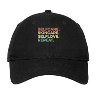 Selfcare Skincare Selflove Repeat Esthetician Adjustable Cap | Artistshot