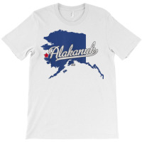 Alakanuk Alaska Ak Map T Shirt T-shirt | Artistshot