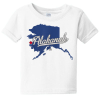 Alakanuk Alaska Ak Map T Shirt Baby Tee | Artistshot