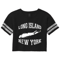 Trendy Long Island New York Varsity Letter Tank Top Scorecard Crop Tee | Artistshot