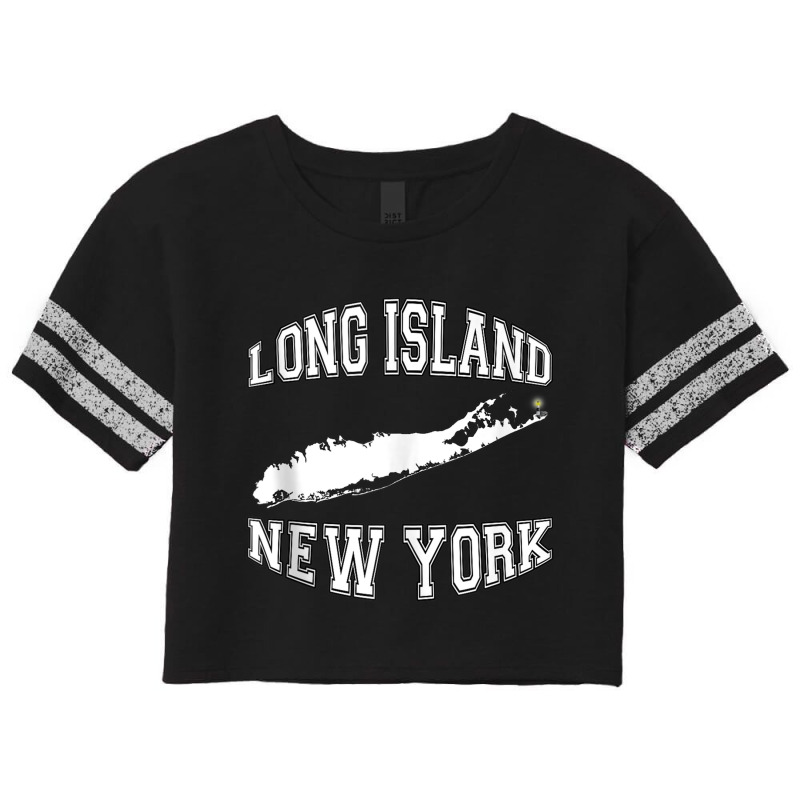 Trendy Long Island New York Varsity Letter Tank Top Scorecard Crop Tee by cm-arts | Artistshot