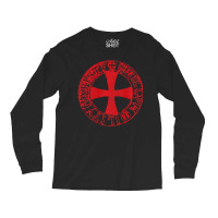 Mens Crusader Knight  Knights Templar Cross T  Badge Long Sleeve Shirts | Artistshot