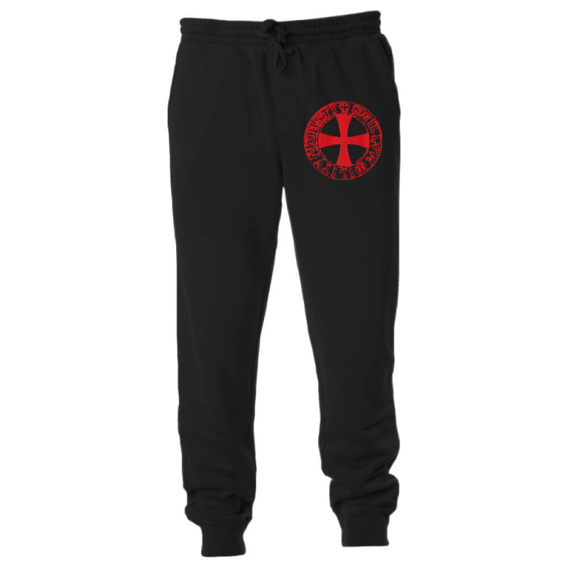 Mens Crusader Knight  Knights Templar Cross T  Badge Unisex Jogger | Artistshot