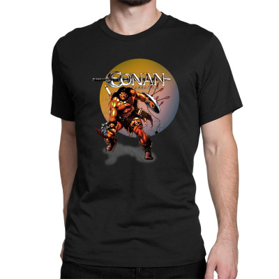 Conan The Barbarian Classic T-shirt Designed By Allison Serenity