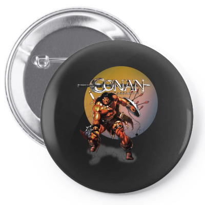 Conan The Barbarian Pin-back Button Designed By Allison Serenity