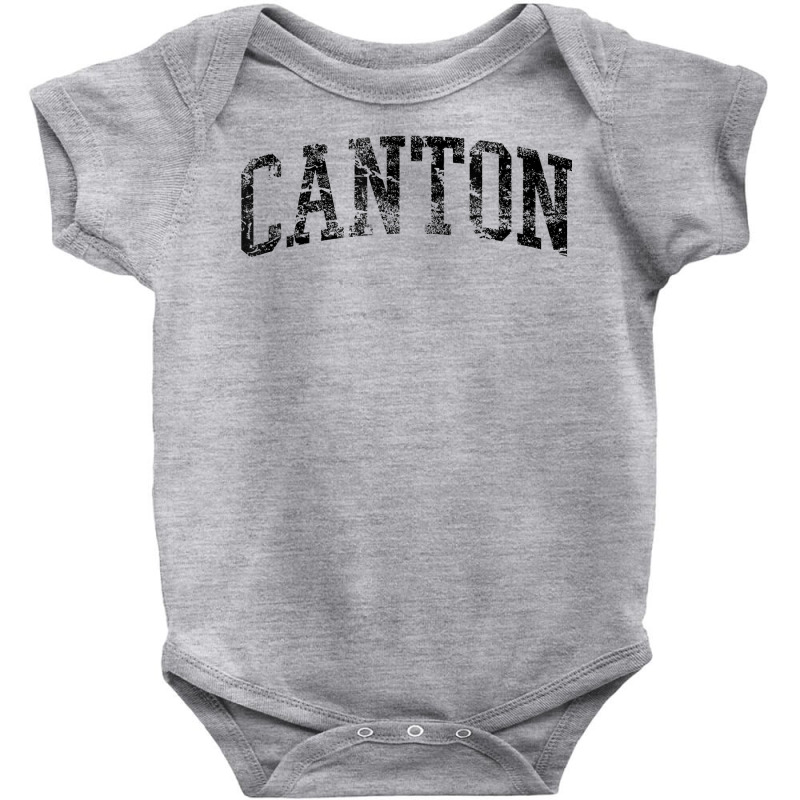 Canton Athletic Arch College University Alumni T Shirt Baby Bodysuit | Artistshot