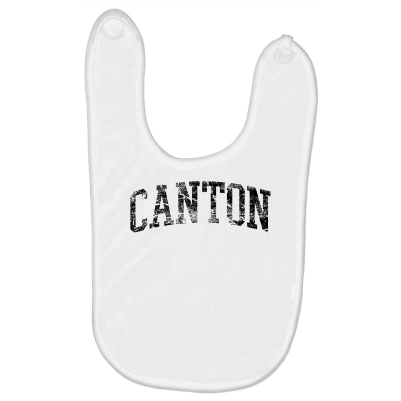 Canton Athletic Arch College University Alumni T Shirt Baby Bibs | Artistshot