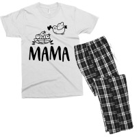 Mama Bird For Light Men's T-shirt Pajama Set | Artistshot